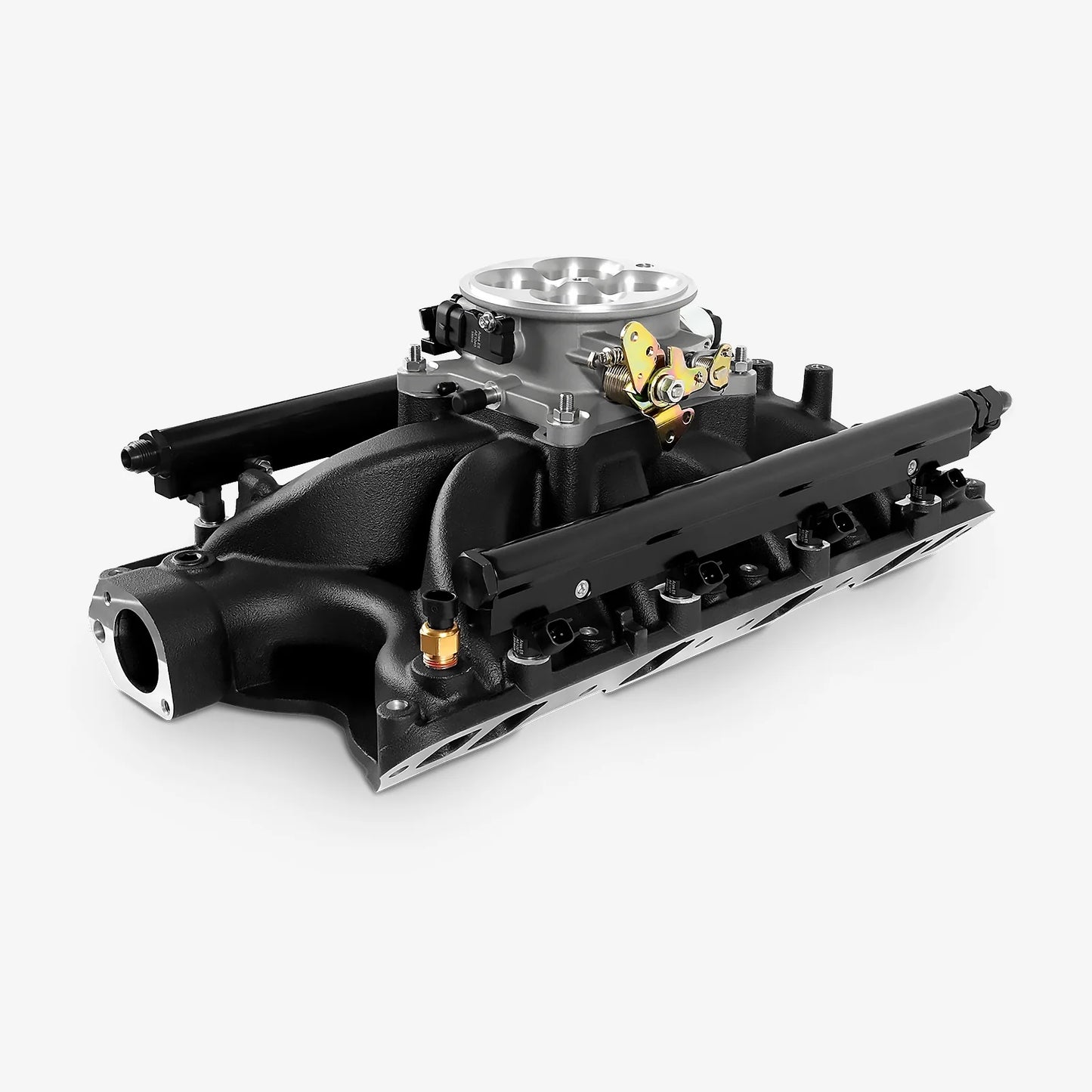 SBF 351W Single Plane 4BBL Multi-Port Fuel Injection Package w/Aces Wildcard ECU