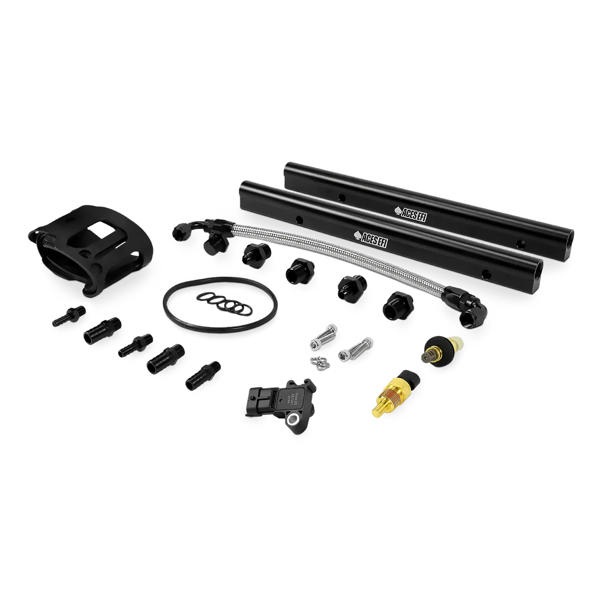 BBC Single Plane 4BBL Multi-Port Fuel Injection Package w/Aces Wildcard ECU