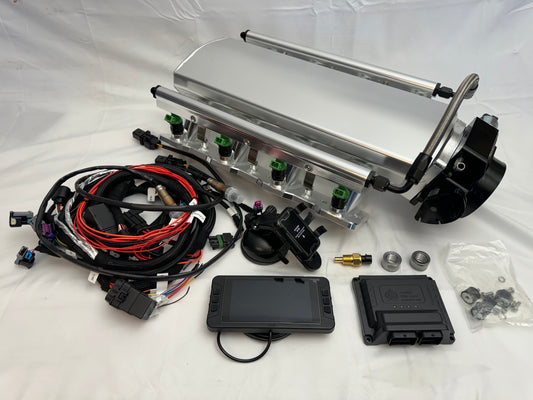 LS1/LS2/LS6 Tall Runner Fabricated Fuel Injection Package w/Aces Jackpot ECU