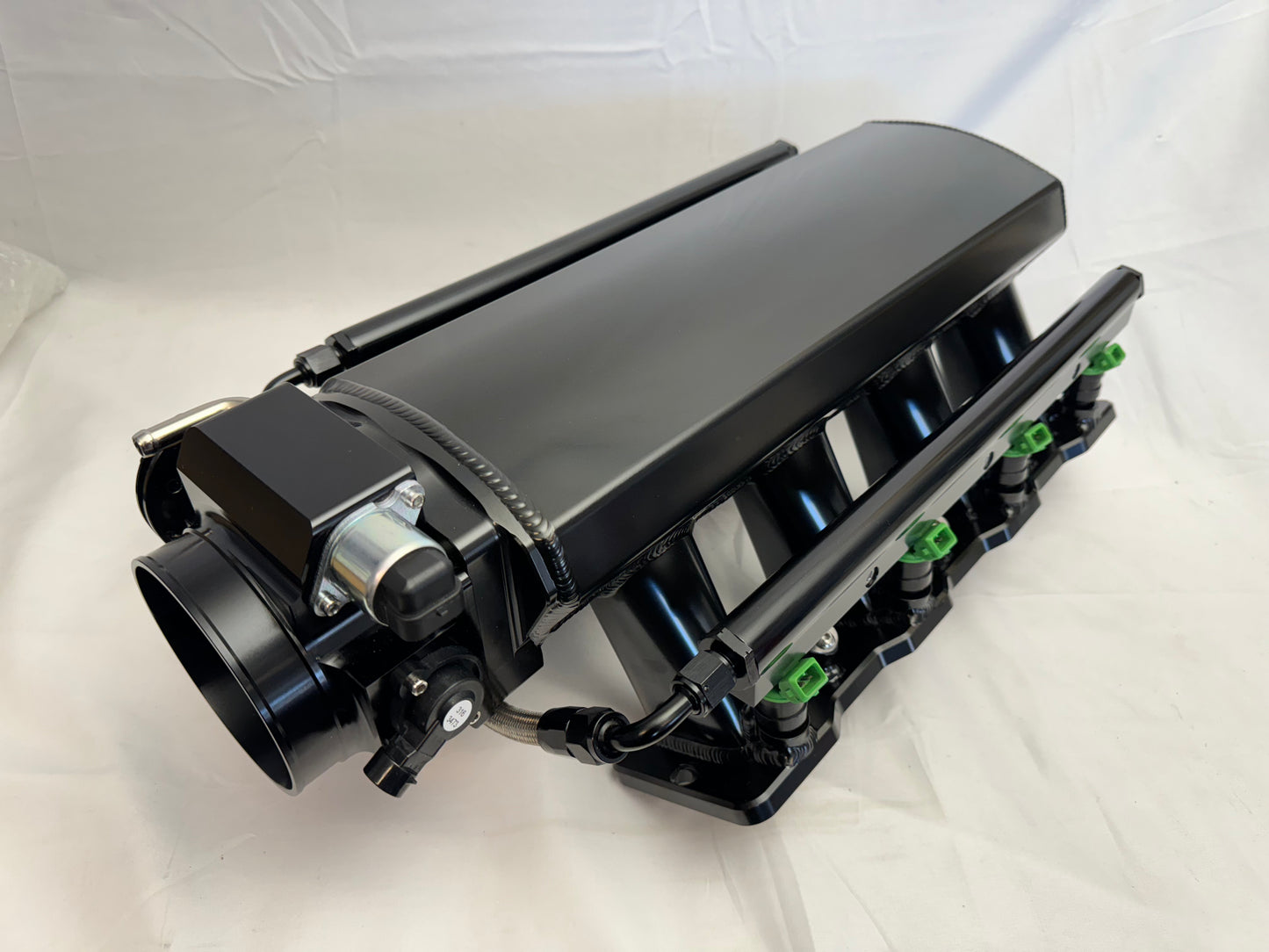 LS3/LS92 92mm Low Profile Fabricated Fuel Injection Package w/Aces Jackpot ECU