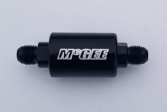 McGEE EFI "Crap Trap" -8AN 40 Micron Billet Aluminum Fuel Filter