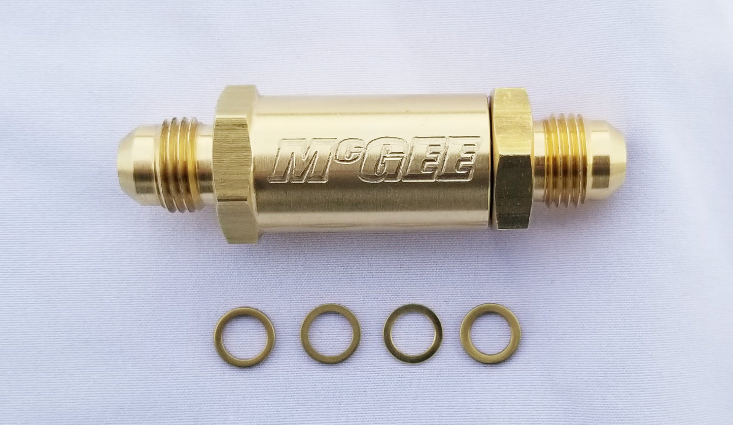 McGEE Secondary By-pass Valve, Brass