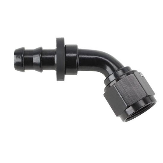 McGEE 45 Degree Push-On Hose End Fitting, -4AN -6AN -8AN -10AN -12AN