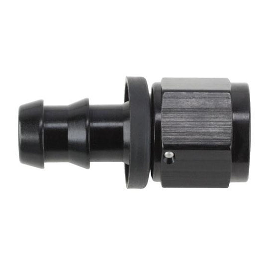 McGEE Straight Push-On Hose End Fitting, -4AN -6AN -8AN -10AN -12AN