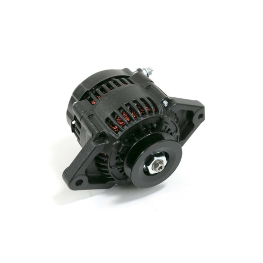 TSP Top Street Performance Alternator ES1004BK; 90 Amp Black Denso Internal Reg.