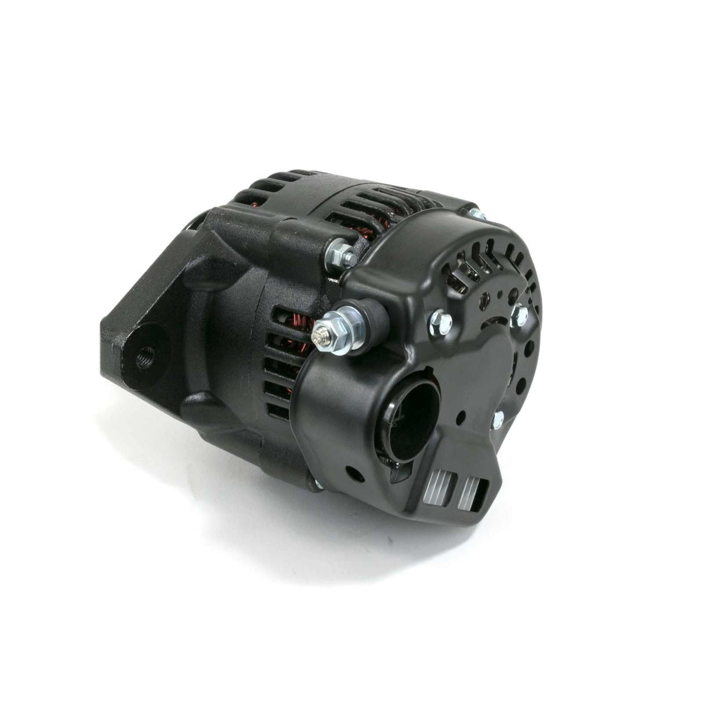 TSP Top Street Performance Alternator ES1004BK; 90 Amp Black Denso Internal Reg.