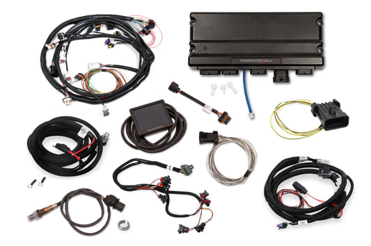 Holley EFI Terminator X Max - Universal MPFI Kit - GM 4L60E/80E Transmission Control 550-942