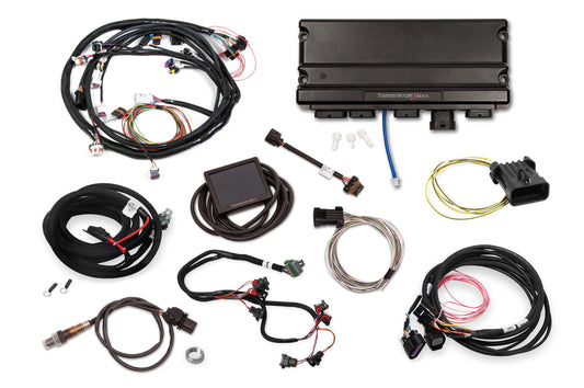 Holley EFI Terminator X Max - Universal MPFI Kit - GM 4L60E/80E Transmission Control 550-959