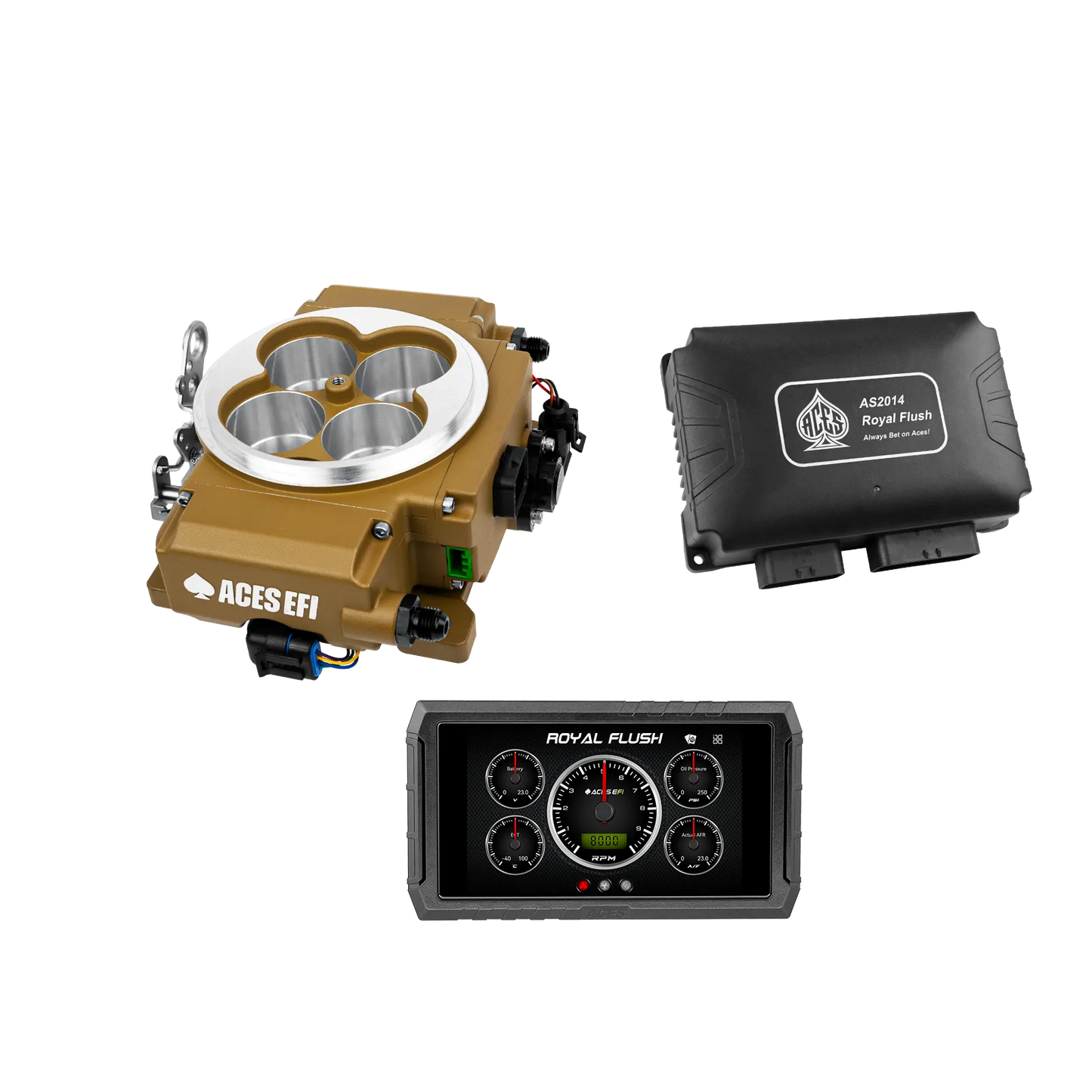 Aces Royal Flush 4-BBL EFI/CDI System