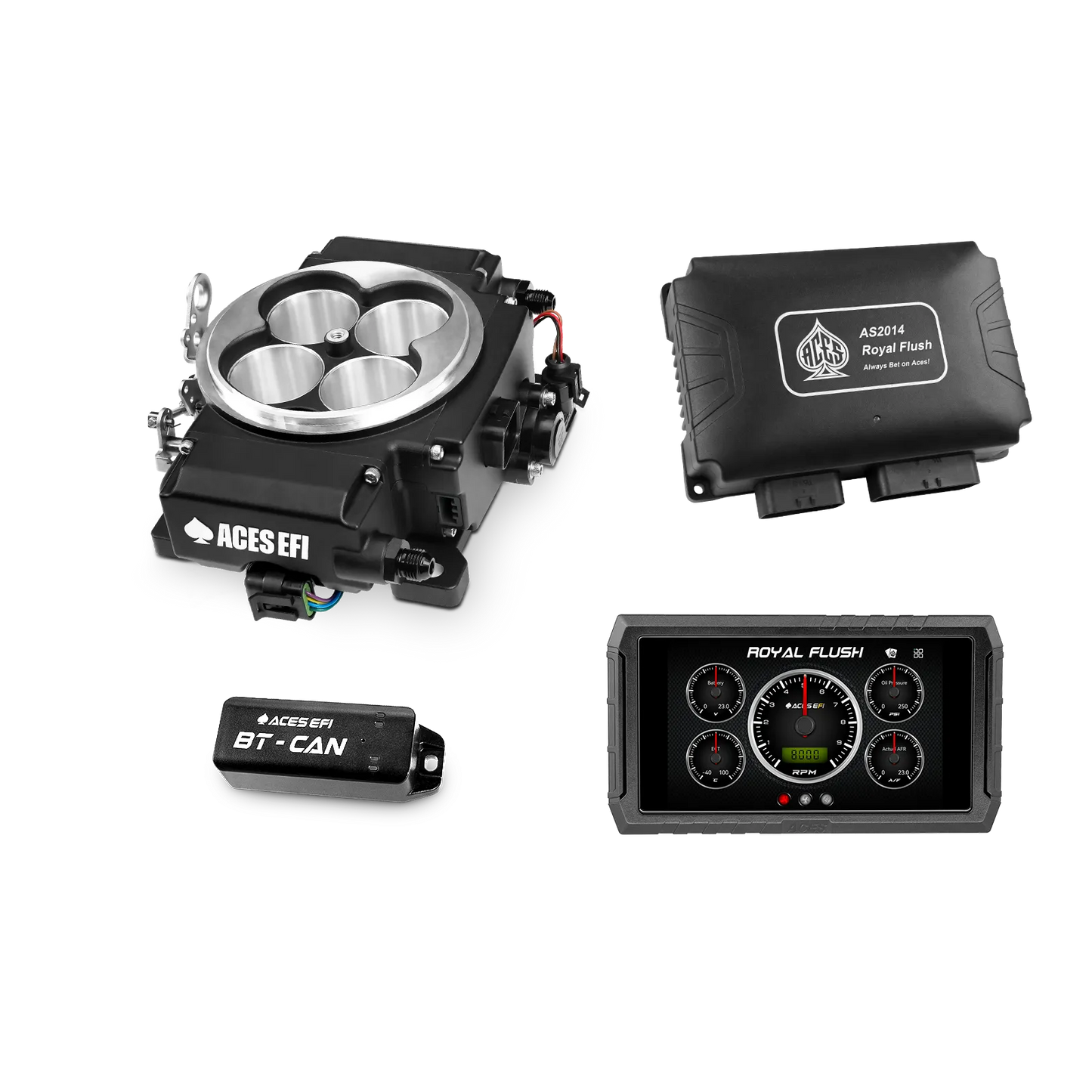 Aces Royal Flush 4-BBL EFI/CDI System