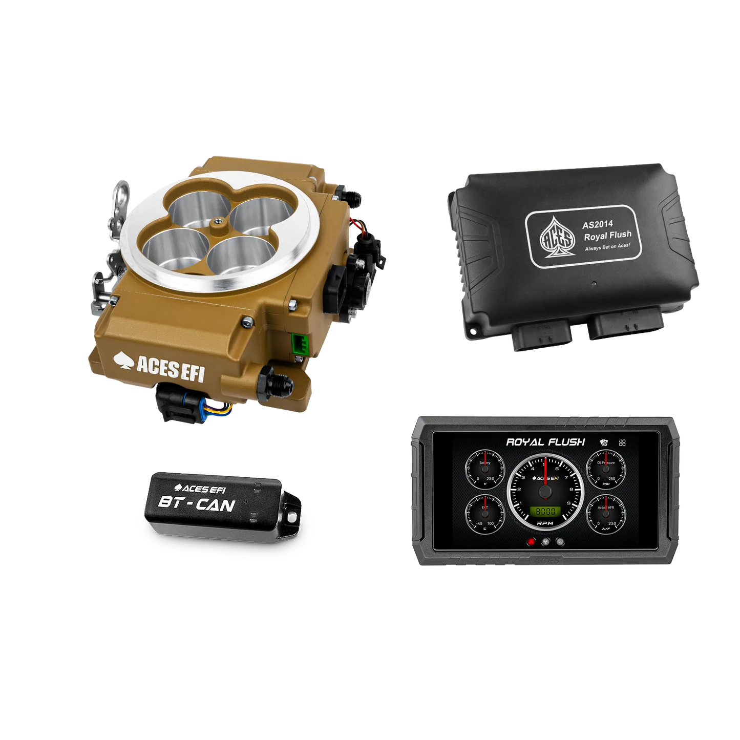 Aces Royal Flush 4-BBL EFI/CDI System