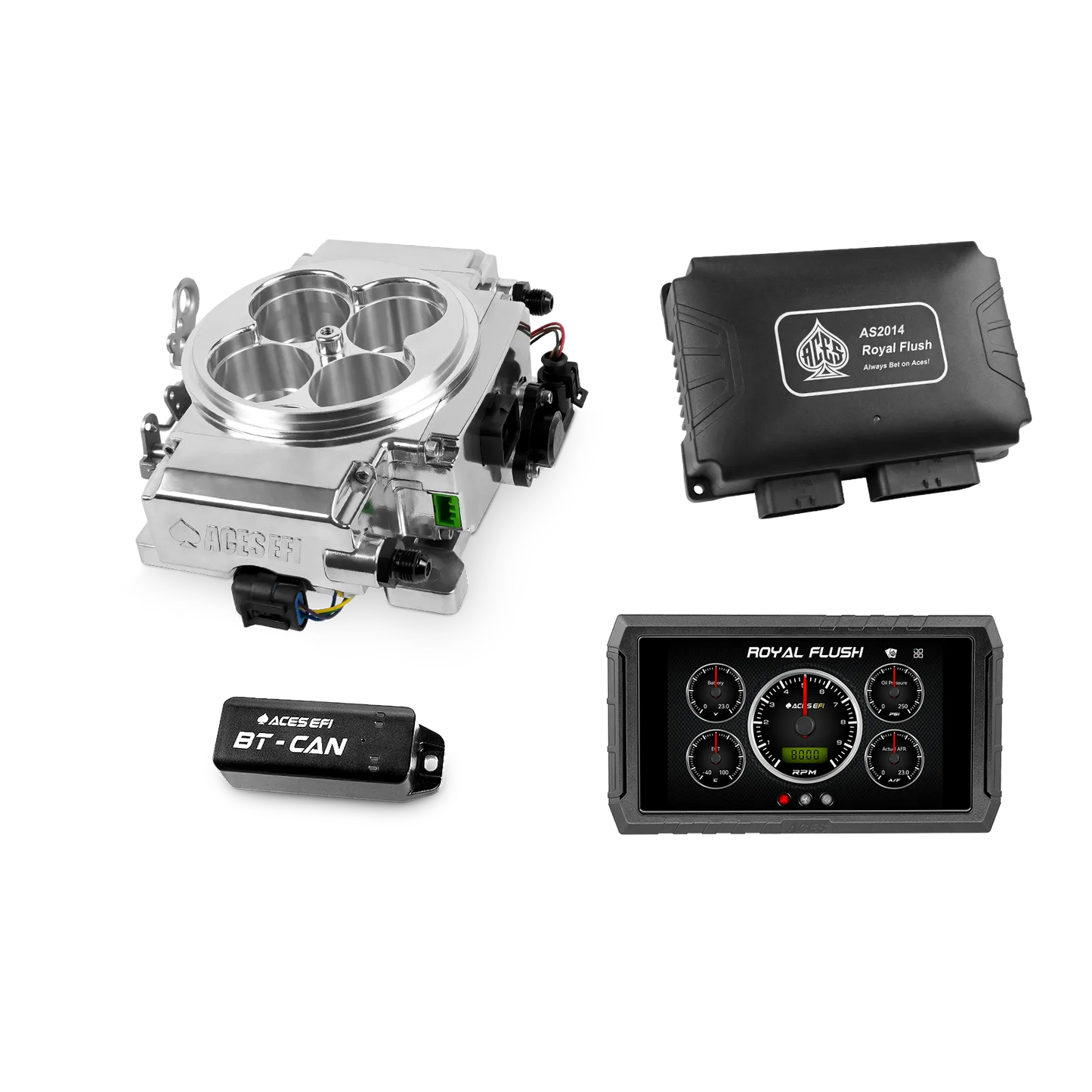 Aces Royal Flush 4-BBL EFI/CDI System