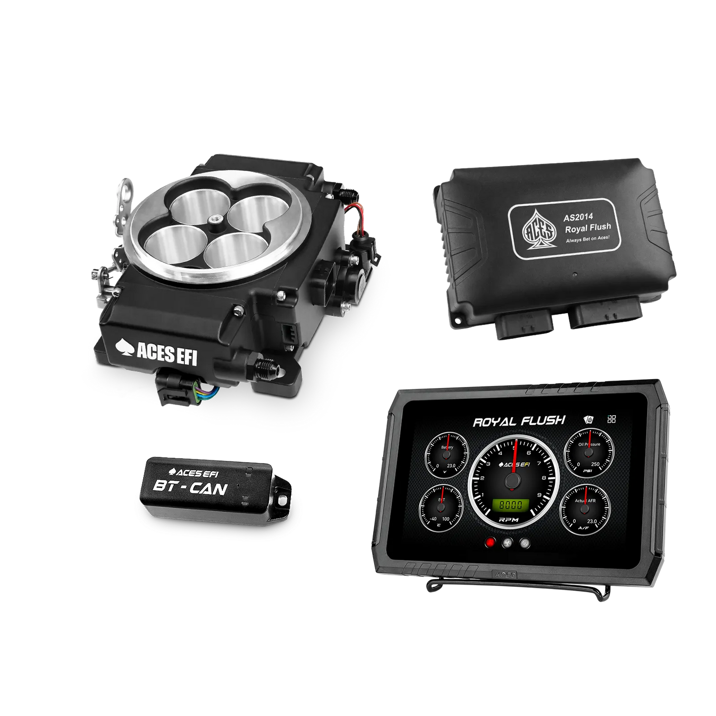 Aces Royal Flush 4-BBL EFI/CDI System