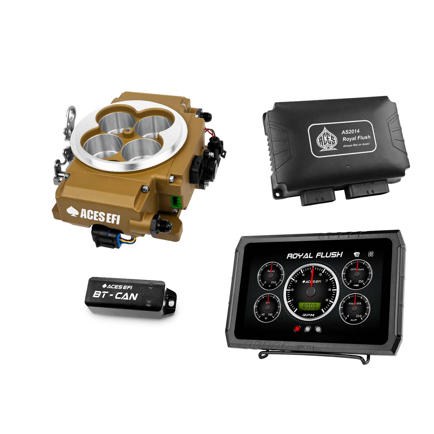 Aces Royal Flush 4-BBL EFI/CDI System