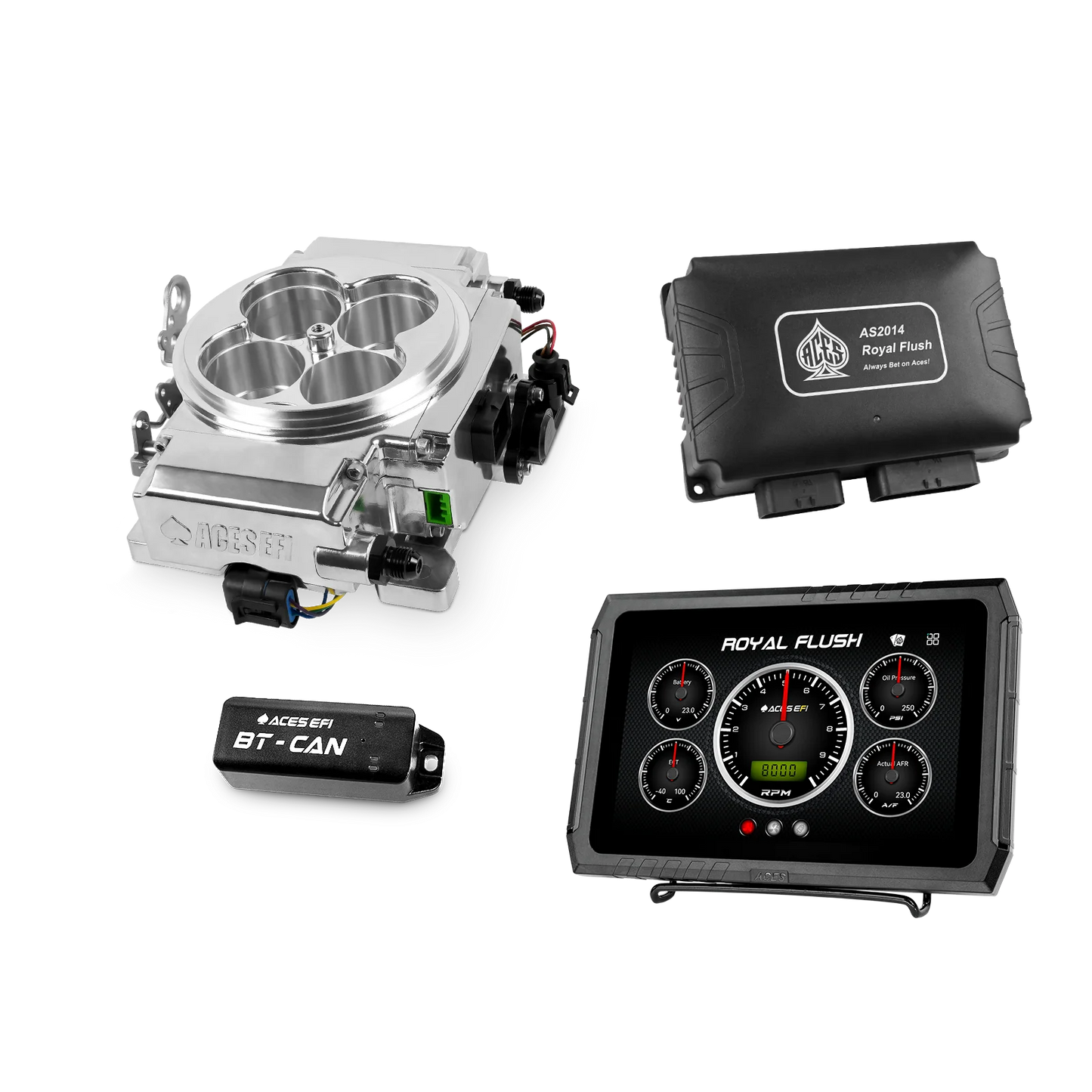 Aces Royal Flush 4-BBL EFI/CDI System