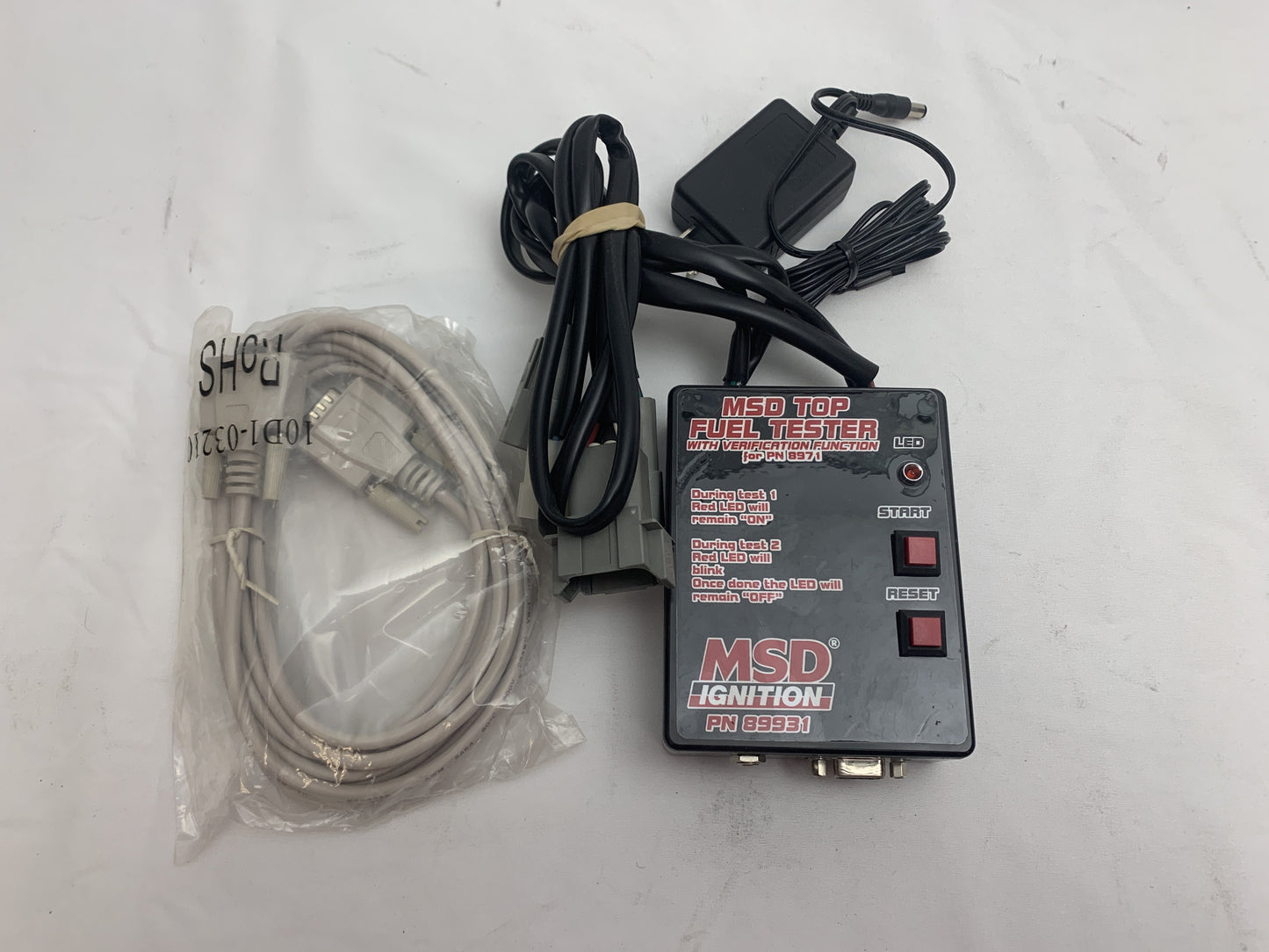 MSD Top Fuel Tester w/Verification Function (P/N 89931)