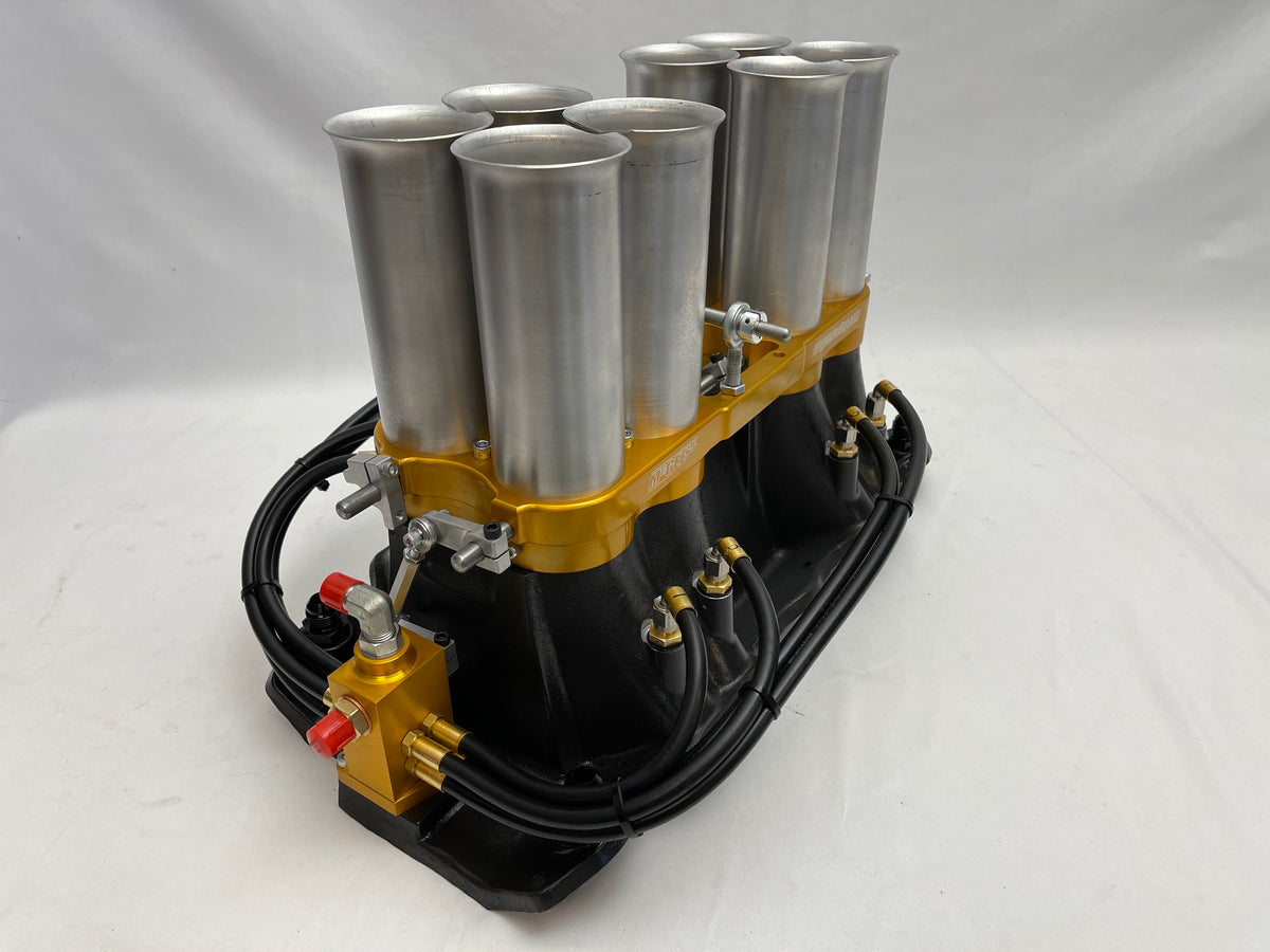 McGEE SBC 360 ASCS Injector Manifold Package – McGEE Racing